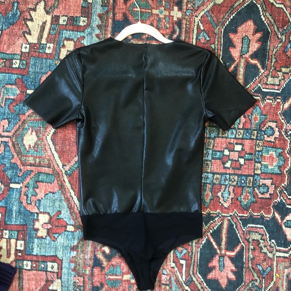 Commando | Faux Leather Bodysuit - Picture 8 of 9